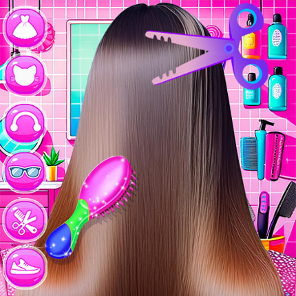 Royal Princess Hair Salon Game Cover