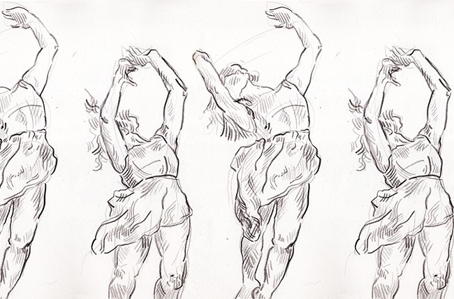 Games like Life Drawing Studies