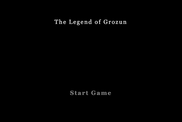 The Legend of Grozun Game Cover