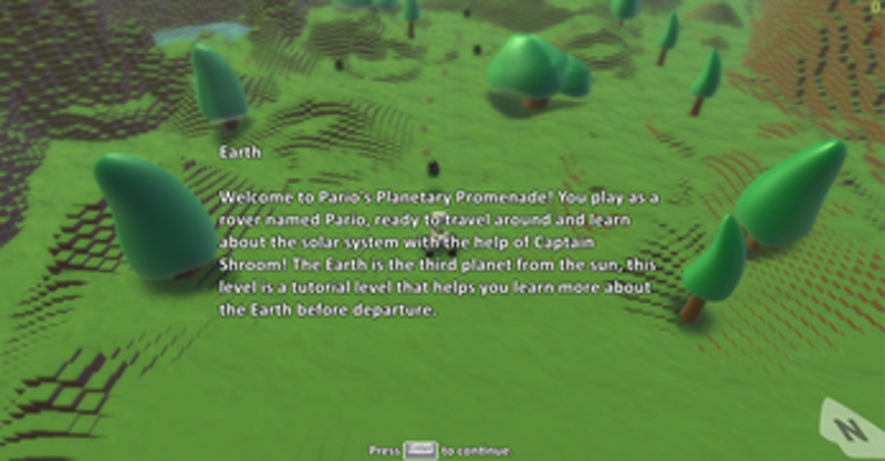 Pario’s Planetary Promenade Image