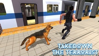 Police Subway Security Dog – City crime chase sim Image