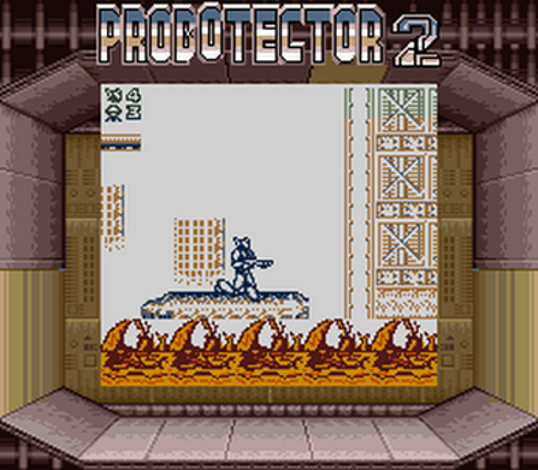 PROBOTECTOR 2 (魂斗羅2) SGB Enhanced PLUS (Super Game Boy) screenshot