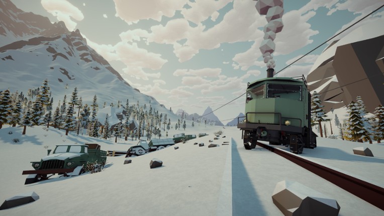 Snow-Steam Trail screenshot