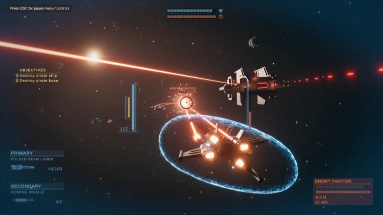 Starship Fighters: Space Combat Simulator screenshot