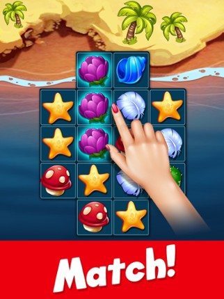 Tropic Trouble Match 3 Builder screenshot