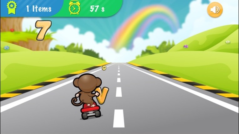 Abc jungle skateboard -  for preschoolers, babies, kids, learn English Image