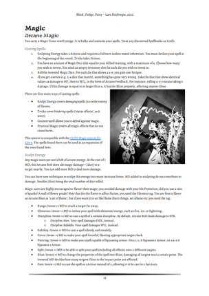 Block, Dodge, Parry - A Levelless, Classless Expansion of Cairn Image