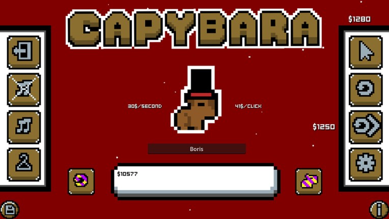 Capybara Achievement Clicker screenshot