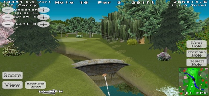 Disc Golf 3D screenshot