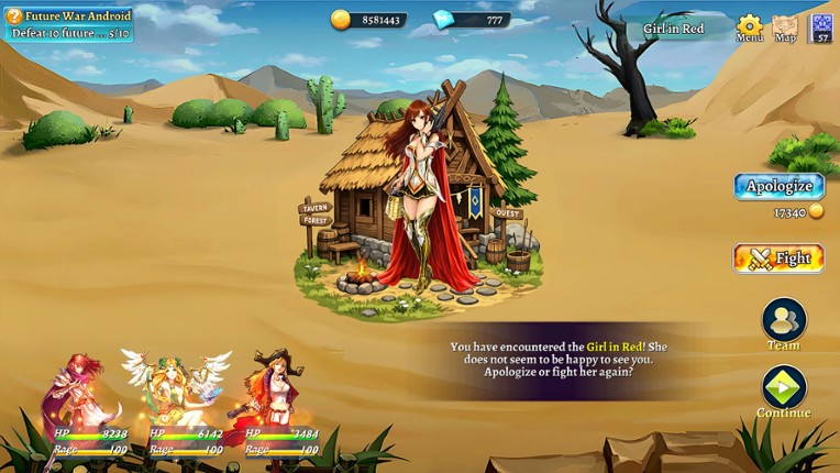 Eternal Dreams: Poker RPG screenshot