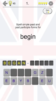 Irregular Verbs of English Image