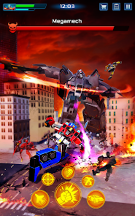 Robot City War: Car Transform screenshot
