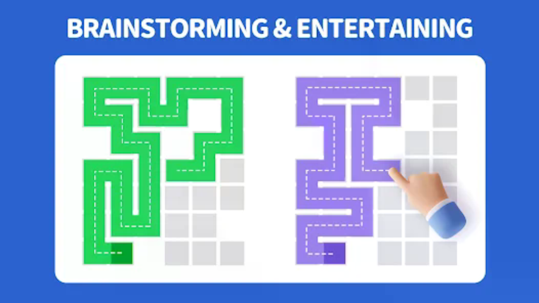 1 Line-Fill the blocks puzzle screenshot