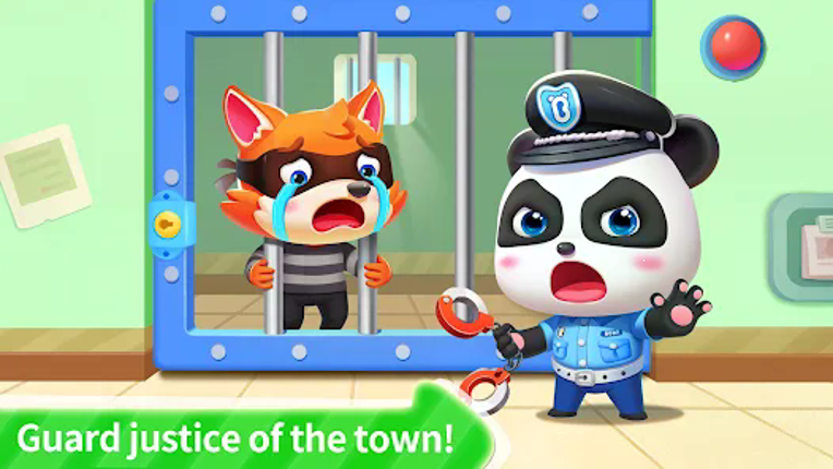 Little Panda Policeman Image