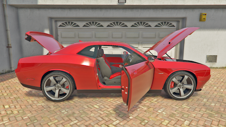 Dodge Challenger Driving Simul screenshot
