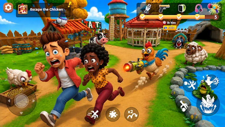Chicken Prankster: Farm Chaos Image