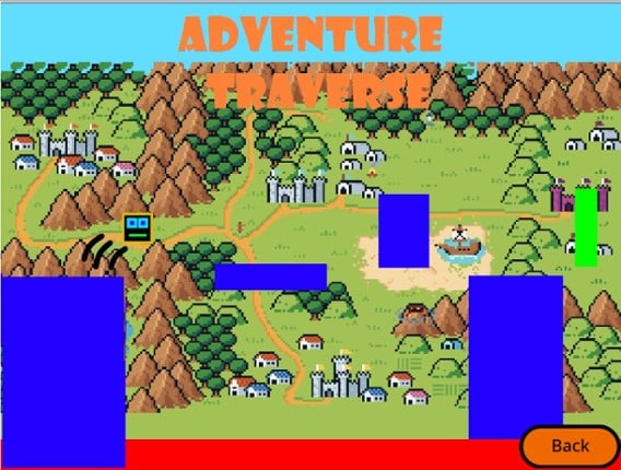 Adventure Traverse Platformer Game Cover