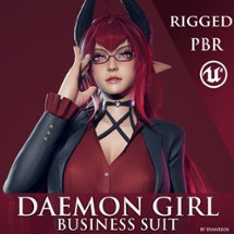 Ryan Reos Girl 6 - Daemon Girl Business Image