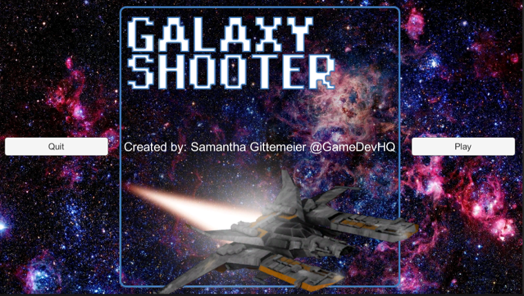 Galaxy Shooter Game Cover