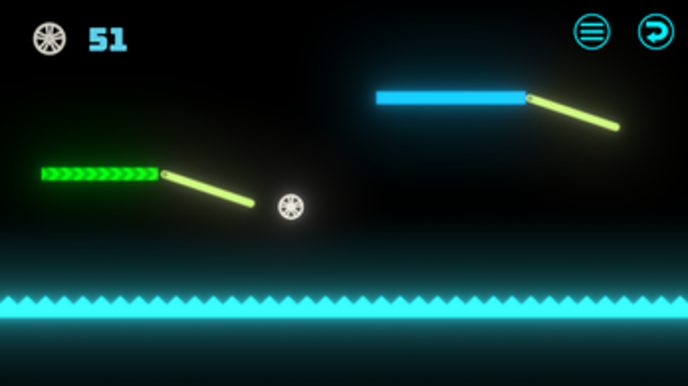 Neon Ball Platformer Image