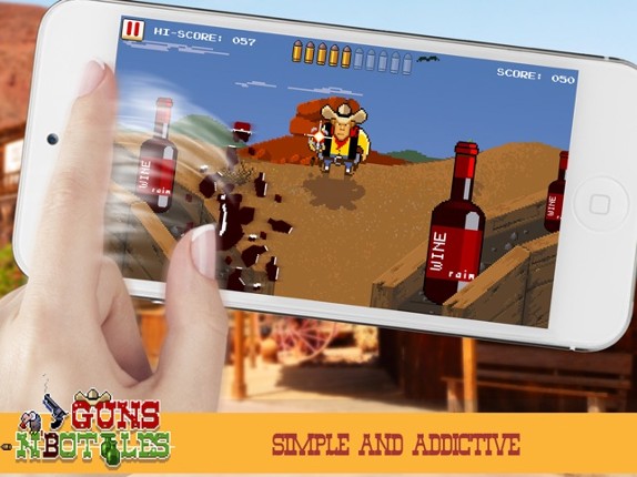 Guns n' Bottles - The fastest fingers in the west screenshot