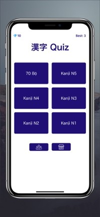 Kanji Quiz - Đố vui Hán Tự screenshot