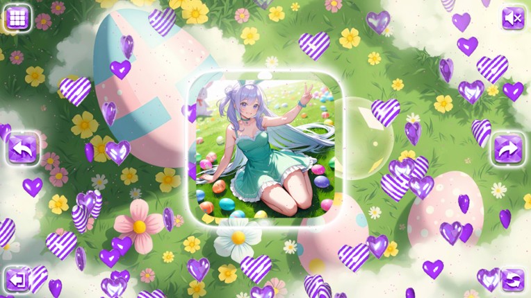 Lovely Anime Puzzle: Easter screenshot