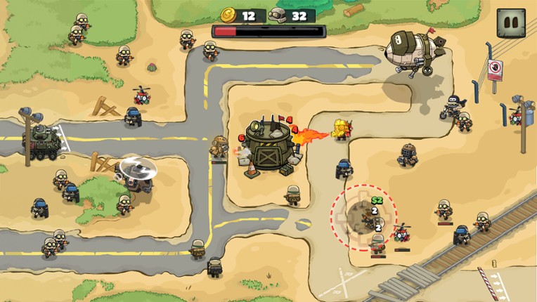Metal Soldiers: Incremental Defense Image