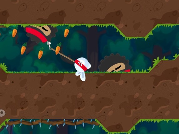 Rabbit Samurai - Grapple ninja screenshot