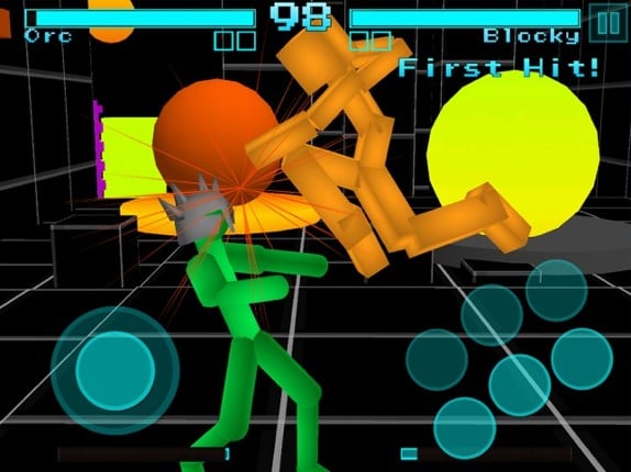 Stickman Fight: Neon Warriors Image