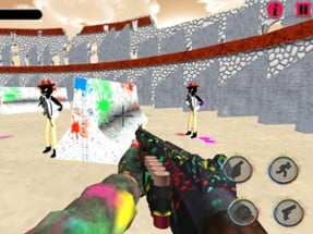 Stickman Paintball Arena Boom Image