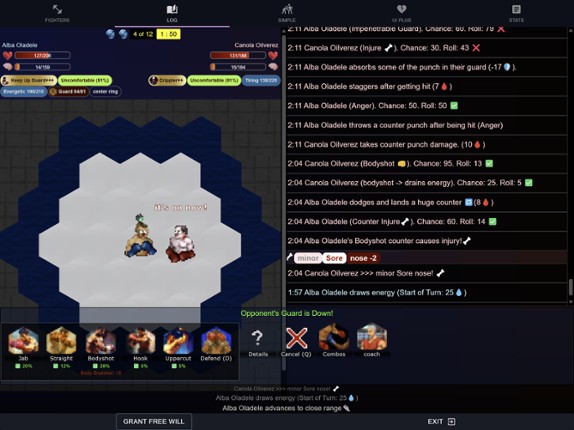 Turn Based Boxing: Legends screenshot