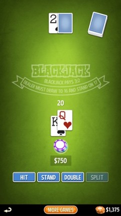 Blackjack 21 - Offline screenshot