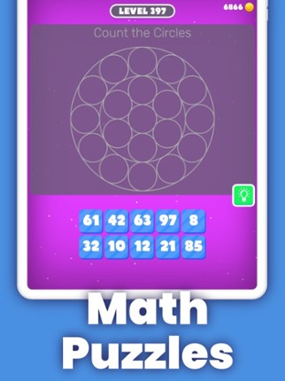 Brain Math Puzzle Riddles quiz screenshot