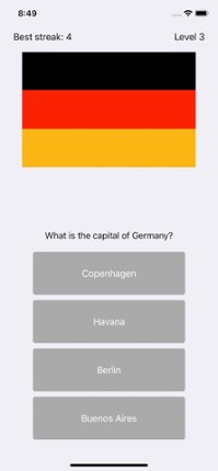 Capital City Quiz World Flags Image