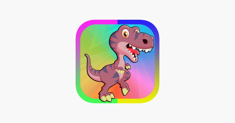 Dinosaur Coloring Book 2 - Dino Animals Draw,Paint And Color Educational All In One HD Games Free For Kids and Toddlers Image