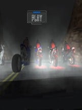 Extreme Drifting Ride of a Fastest Night Biker Image