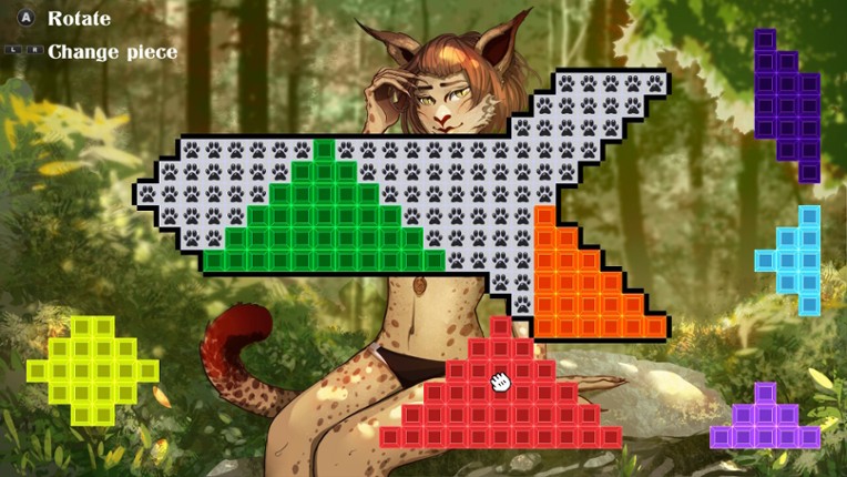 Furry Hentai Tangram Image