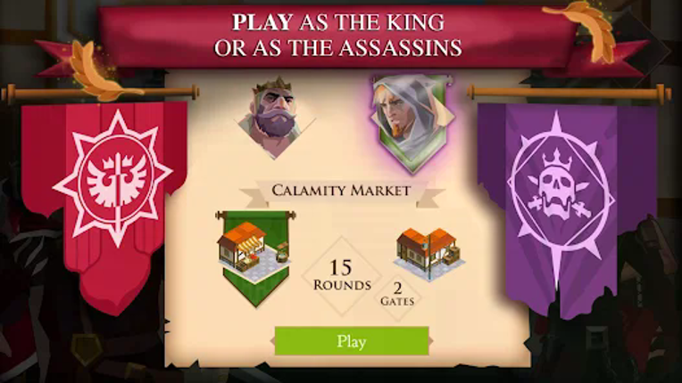 King and Assassins: Board Game screenshot