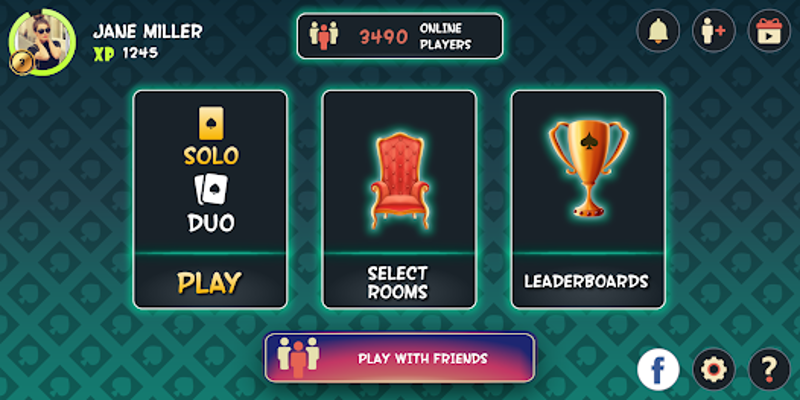 Spades - Play Online Spades screenshot