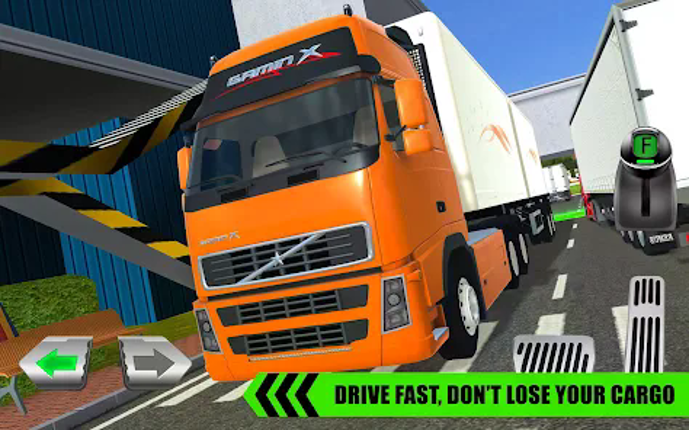 Truck Driver Depot Parking Sim screenshot