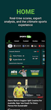 SportsTak: Your MultiSport App Image