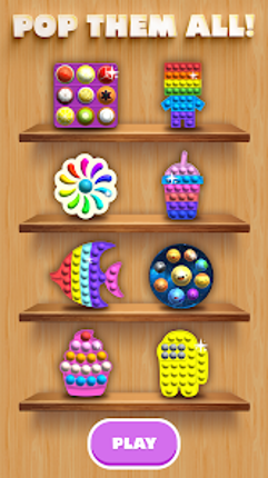 Pop It! Fidget Toys 3D Poppet screenshot