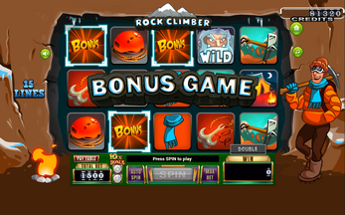 Rock Climber Slot Image