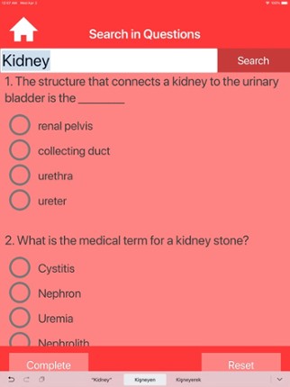 Genitourinary System Trivia screenshot