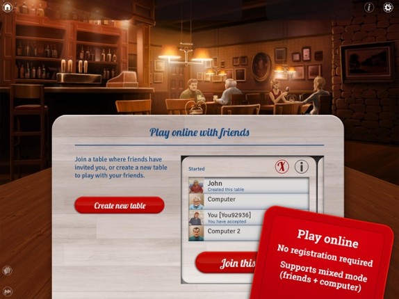 Hearts LITE - Card Game screenshot