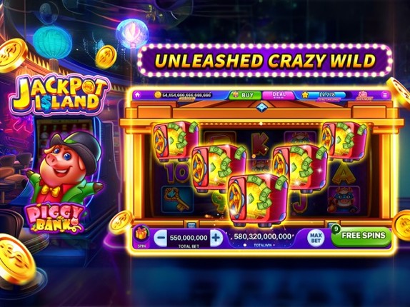 Jackpot Island - Slot Machines screenshot