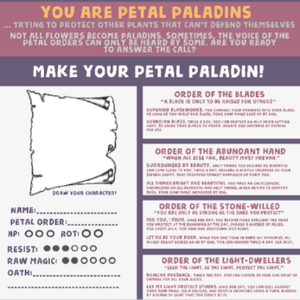 Petal Paladins! screenshot