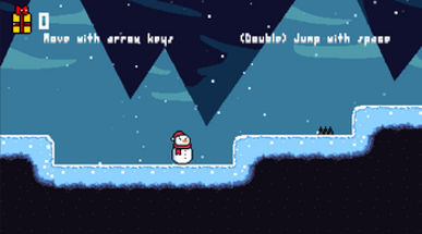 Pixel Christmas Image