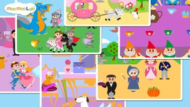 Princess Sticker Games and Activities for Kids Image